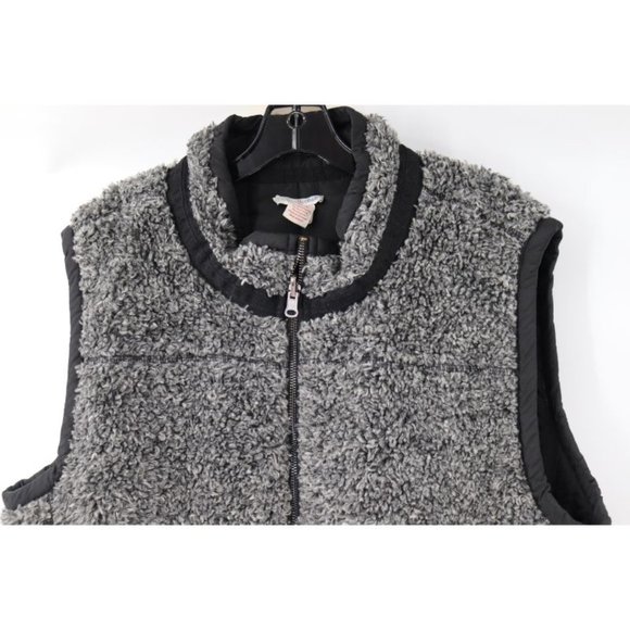 Carbon 2 Cobalt Reversible Vest Mens XL Sherpa Fleece Quilted Full Zip black - Picture 3 of 13